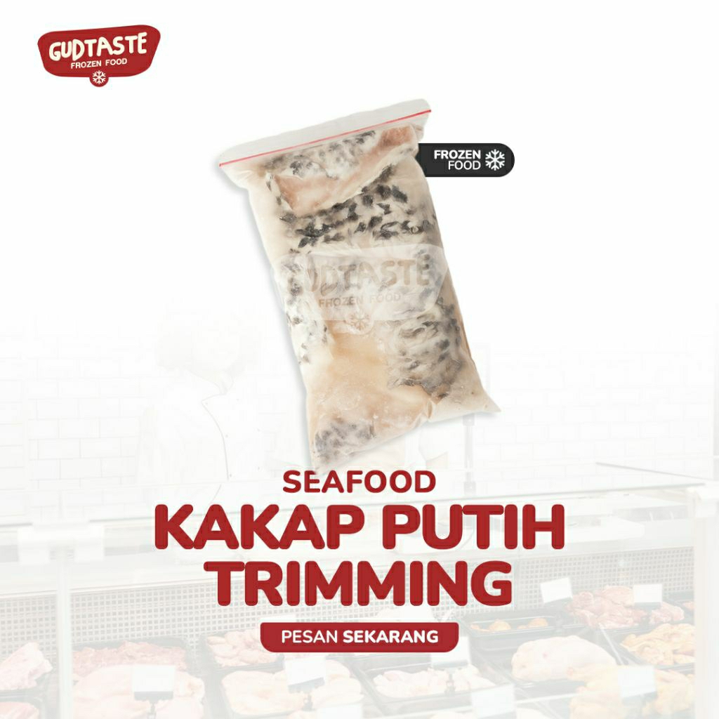 

Tetelan Kakap Putih - Kakap Putih Trimming 500 Gram - Cukil - Kakap Tanpa Duri - Jual Kakap Surabaya