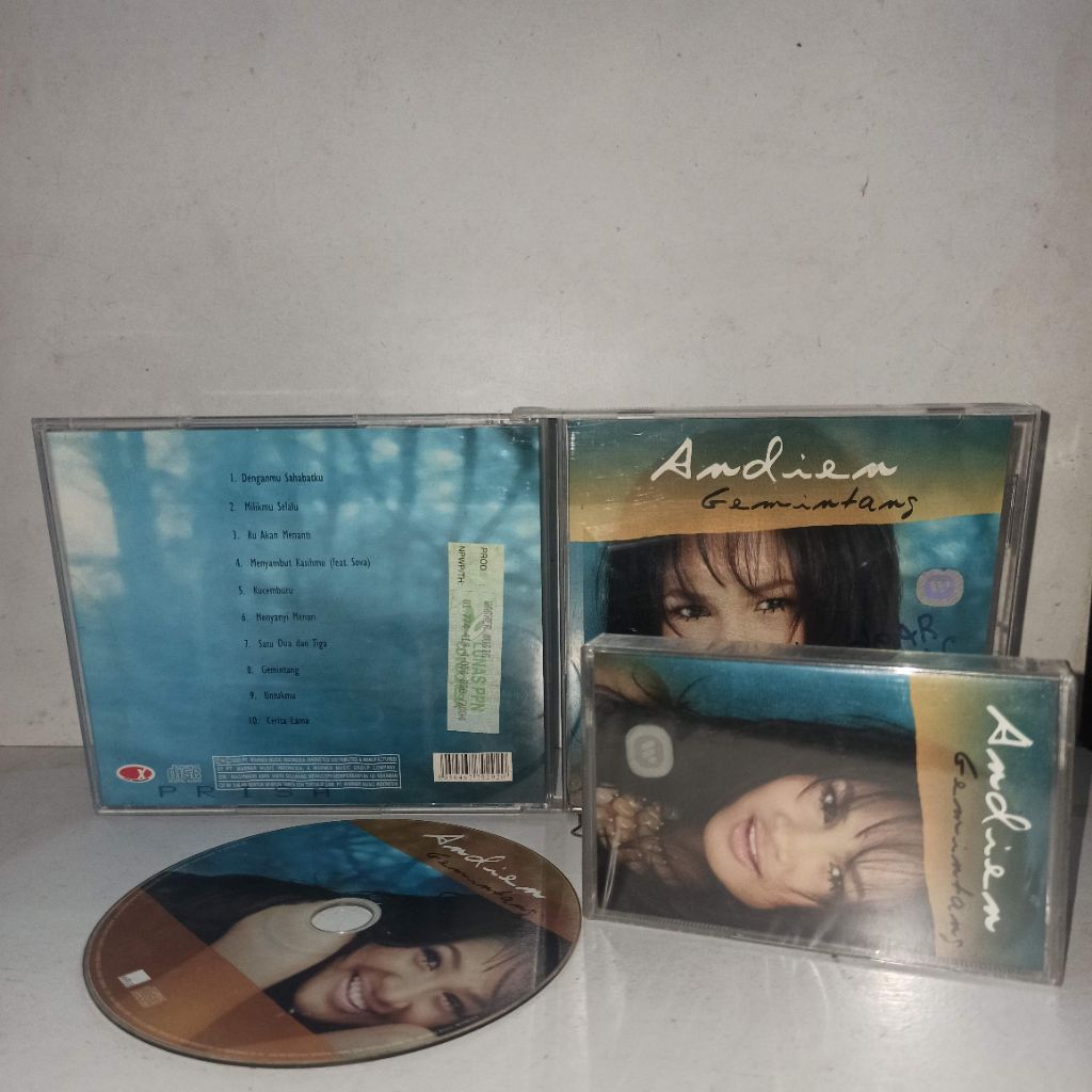 CD&kaset pita Andien- Gemintang