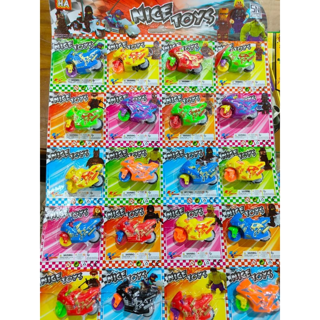 (20 PCS) SPINGGO KECIL/ MOTOR NINJA LEMBARAN
