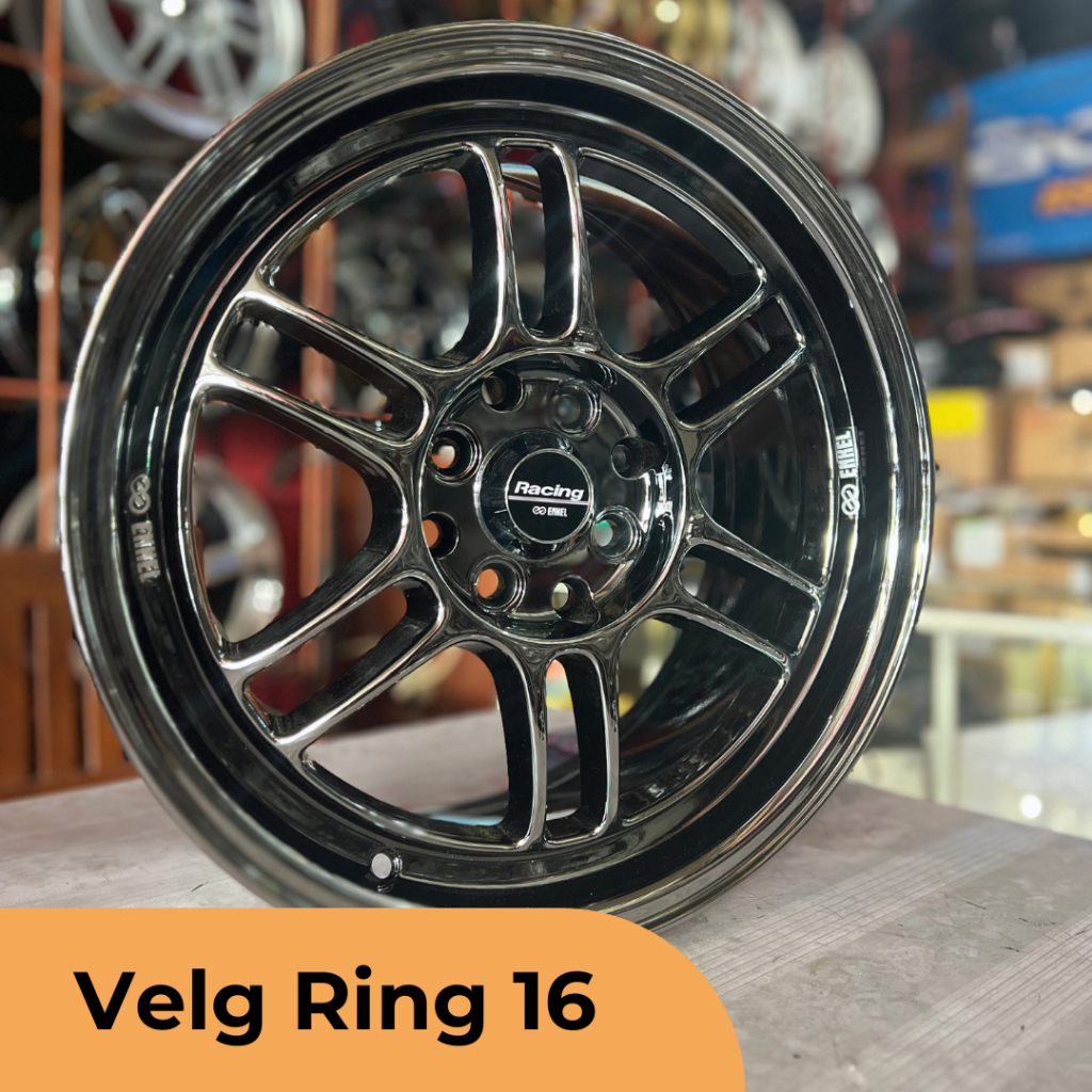 Velg Mobil Ring 16 RPF1 BlakcChrome (NEW)