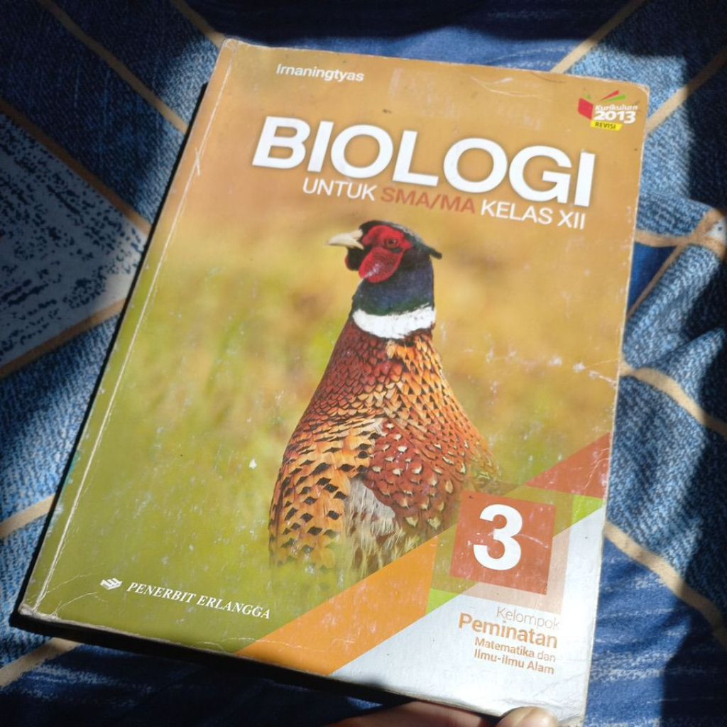BUKU BIOLOGI ERLANGGA KELAS 12 ATAU 3 SMA