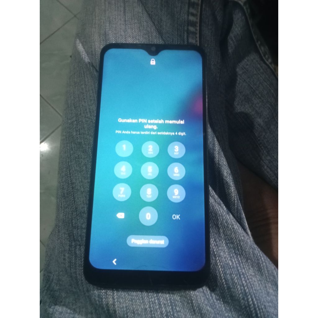 lcd + frame samsung a20