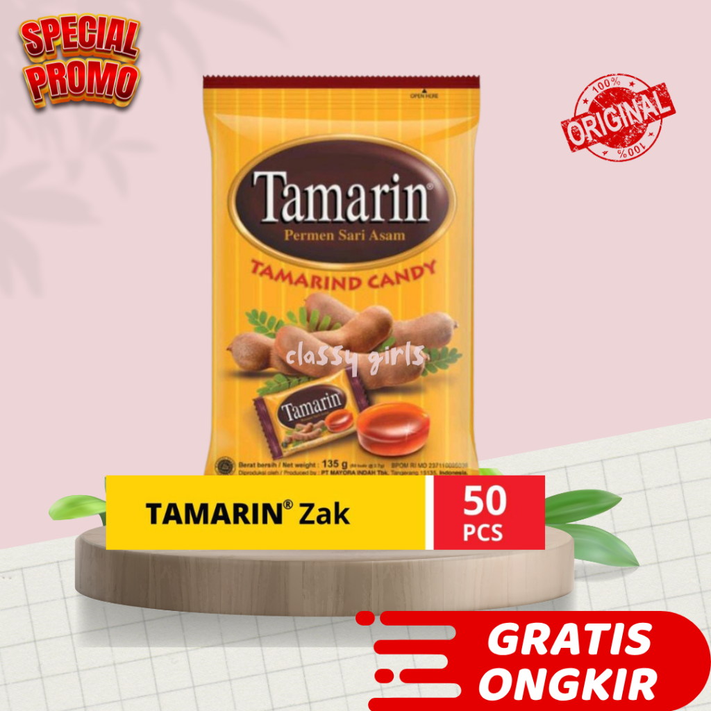 

PERMEN TAMARIN 135GR ISI 50