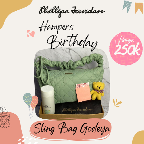 

Phillipe Jourdan Kado Ulang Tahun Wanita Sling Bag/Serut Godeya (Green)