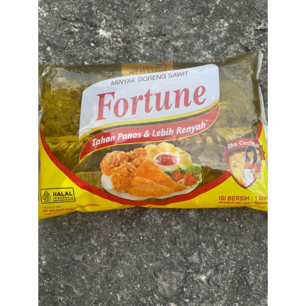 

MINYAK GORENG FORTUNE BANTAL 1 LITER