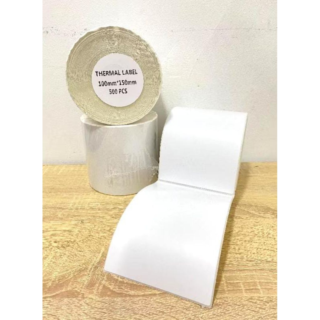 

Kertas Thermal Stiker Resi 100x150mm/A6 Thermal Stiker