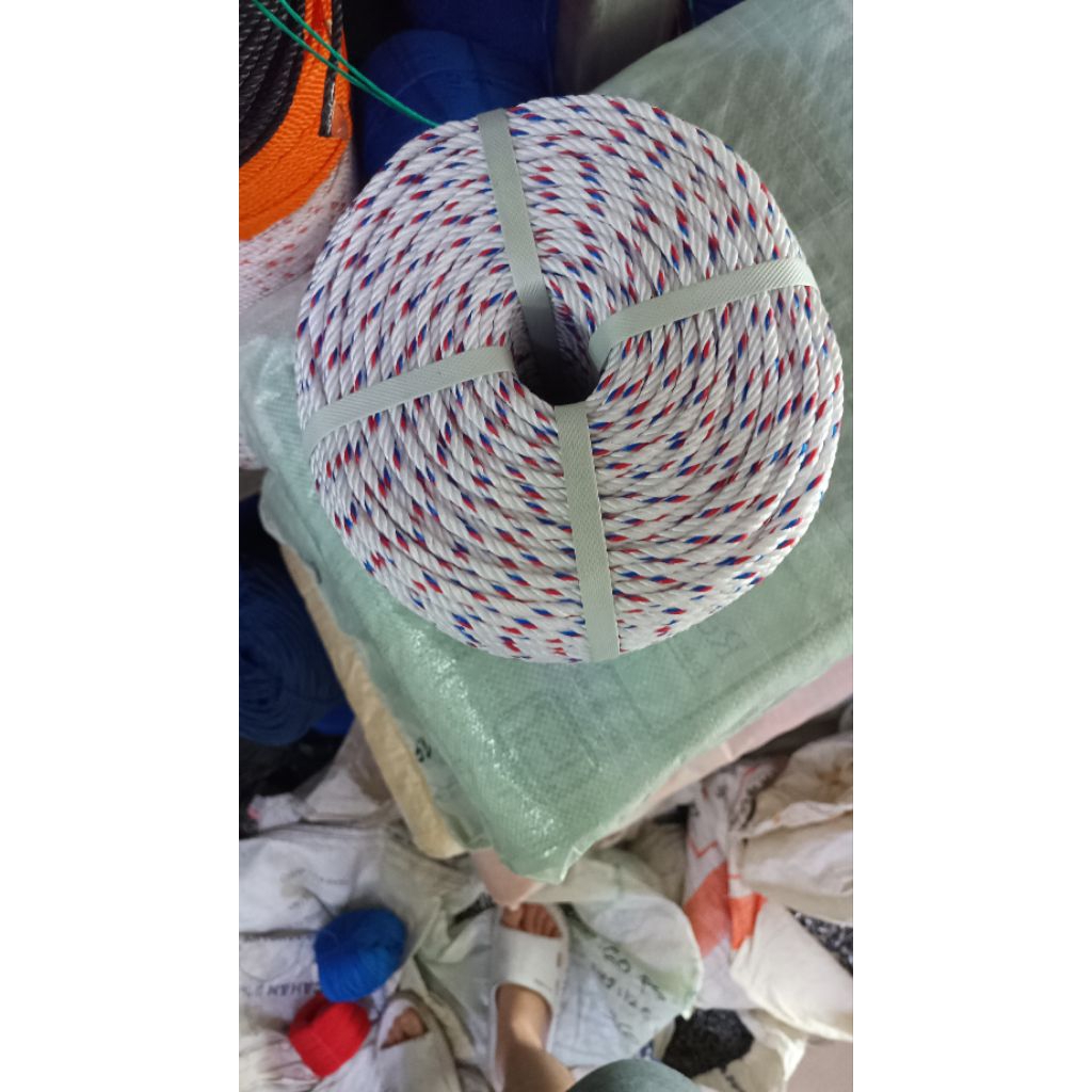 

TALI TAMBANG PLASTIK PPD 10MM HARGA PER 1 ROL