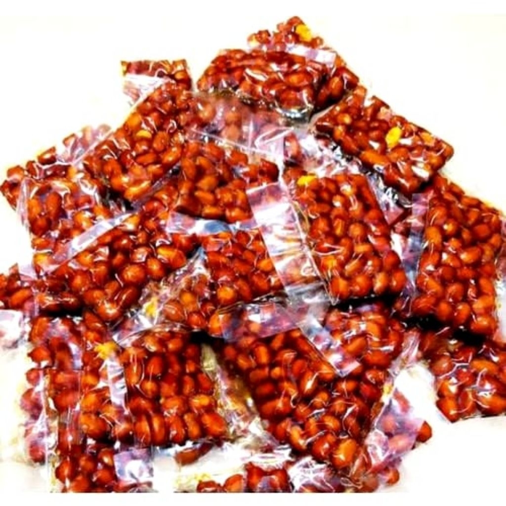 

KACANG PEDAS MANIS JADUL CEMILAN KACANG GURIH PEDAS MANIS isi 25 pcs / 400 gr