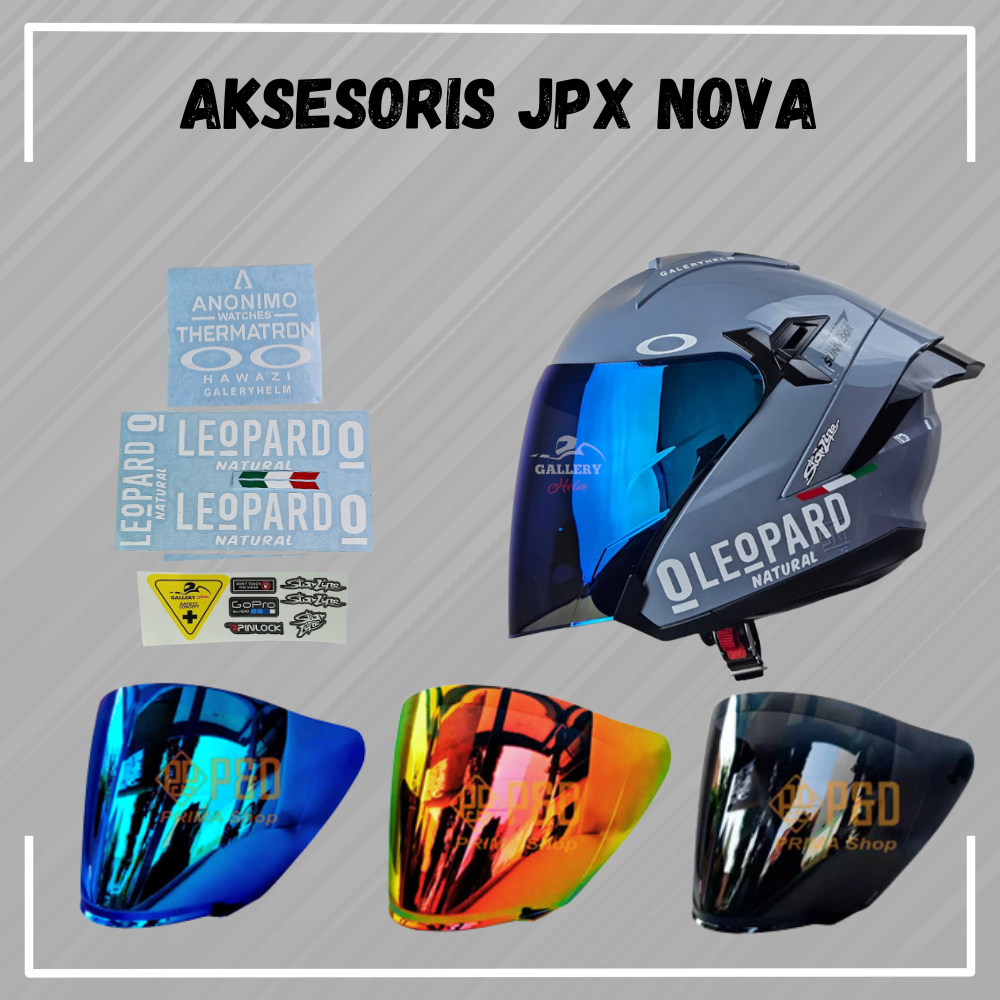 Visor Helm JPX NOVA X V2 | Alksesoris  Paket Ganteng JPX