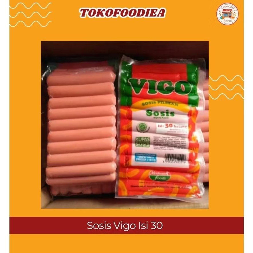 

Vigo Sosis isi 30 BASIS | Tokofoodiea