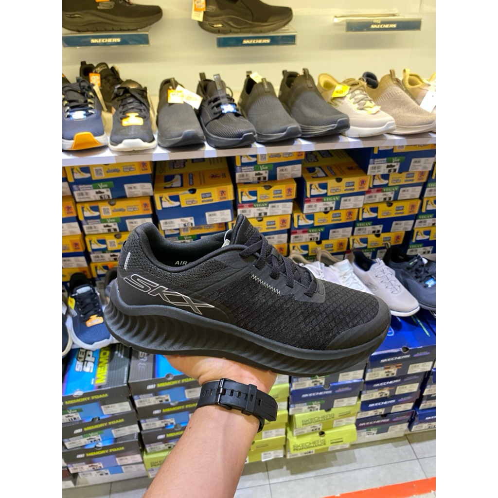 Sepatu skechers original pria / Skechers Go walk now mens walking shoes -black