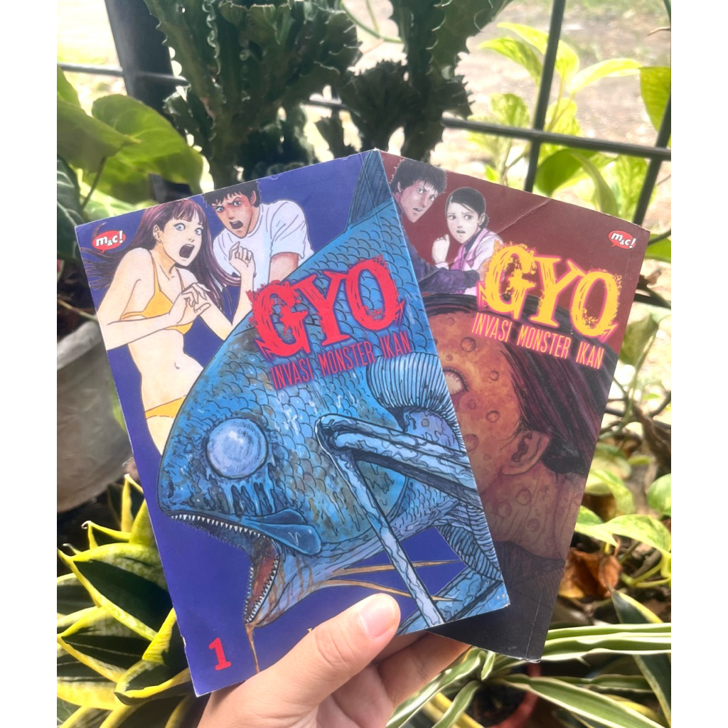 Komik GYO Invasi Monster Ikan by Ito Junji Set Vol 1-2 Tamat