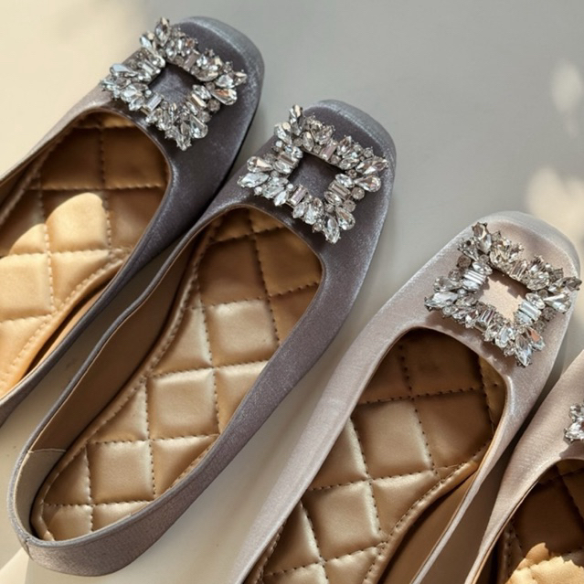 Tutu Toe Yves Square Toe Flats