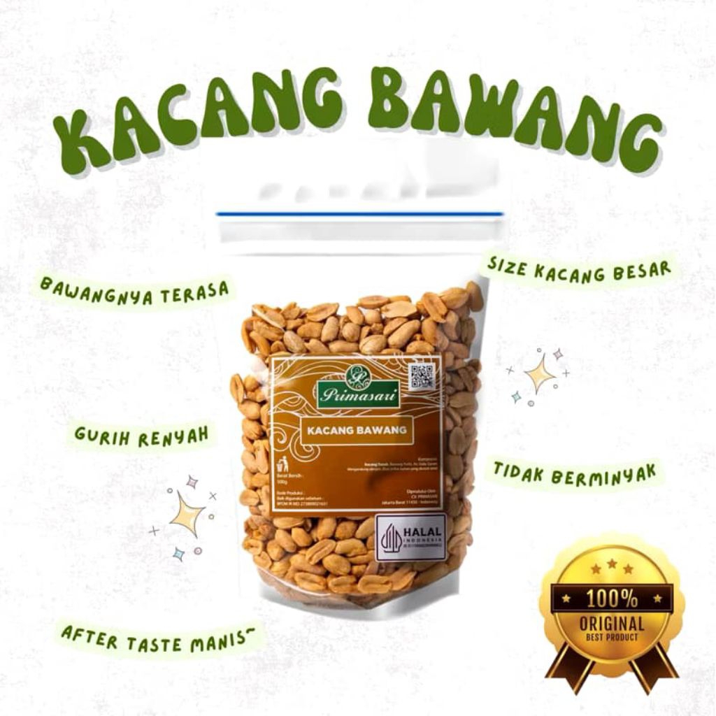 

kacang bawang primasari 250gr