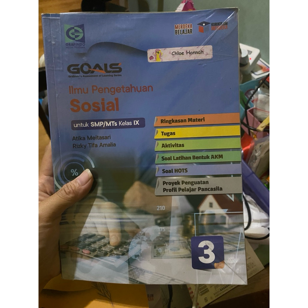 preloved buku ips grafindo kelas 9 - IX