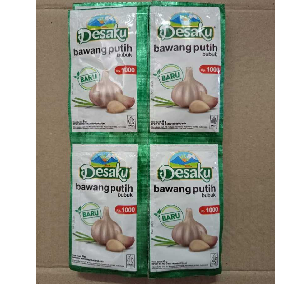 

Bawang Putih Bubuk Desaku Renceng isi 12 Sachet