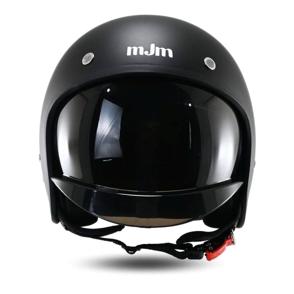 Helm Bogo Retro Inner Visor Terbaru MJM Capello Solid Original SNI / Helm Retro