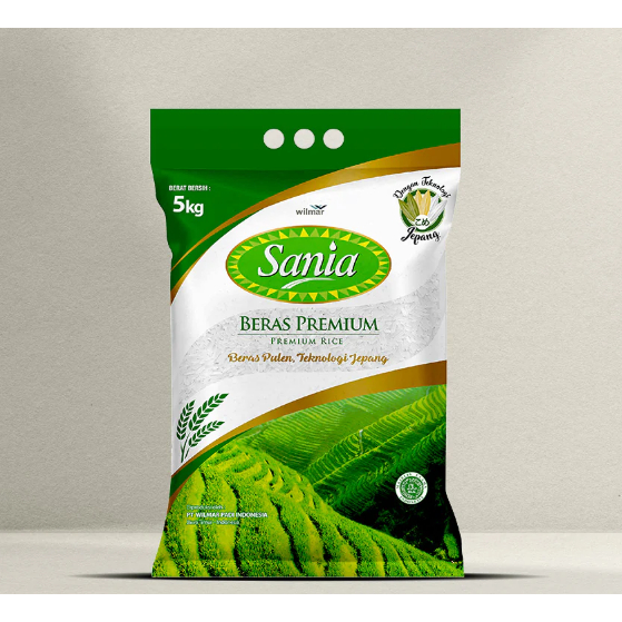 

Beras Sania 5kg 1pcs beras enak