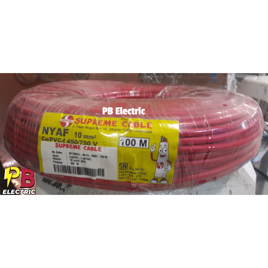 Supreme NYAF 10 mm / Kabel NYAF 10 mm Supreme / NYAF 10mm Supreme / Kabel NYAF 10 mm Supreme (4 Warn