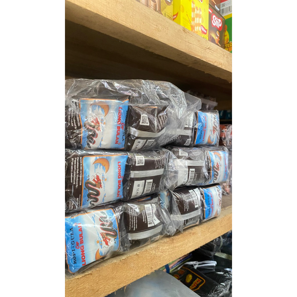 

kopi liong bulan - kopi + gula - kopi instant - kopi seduh - 1 renceng isi 10 - 1 pak isi 20