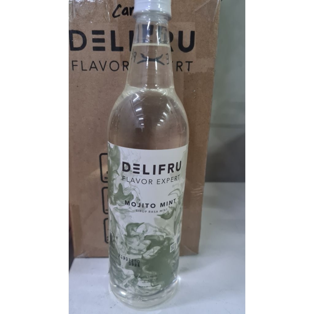

Syrup DELIFRU Premium Rasa mojito mint 1liter