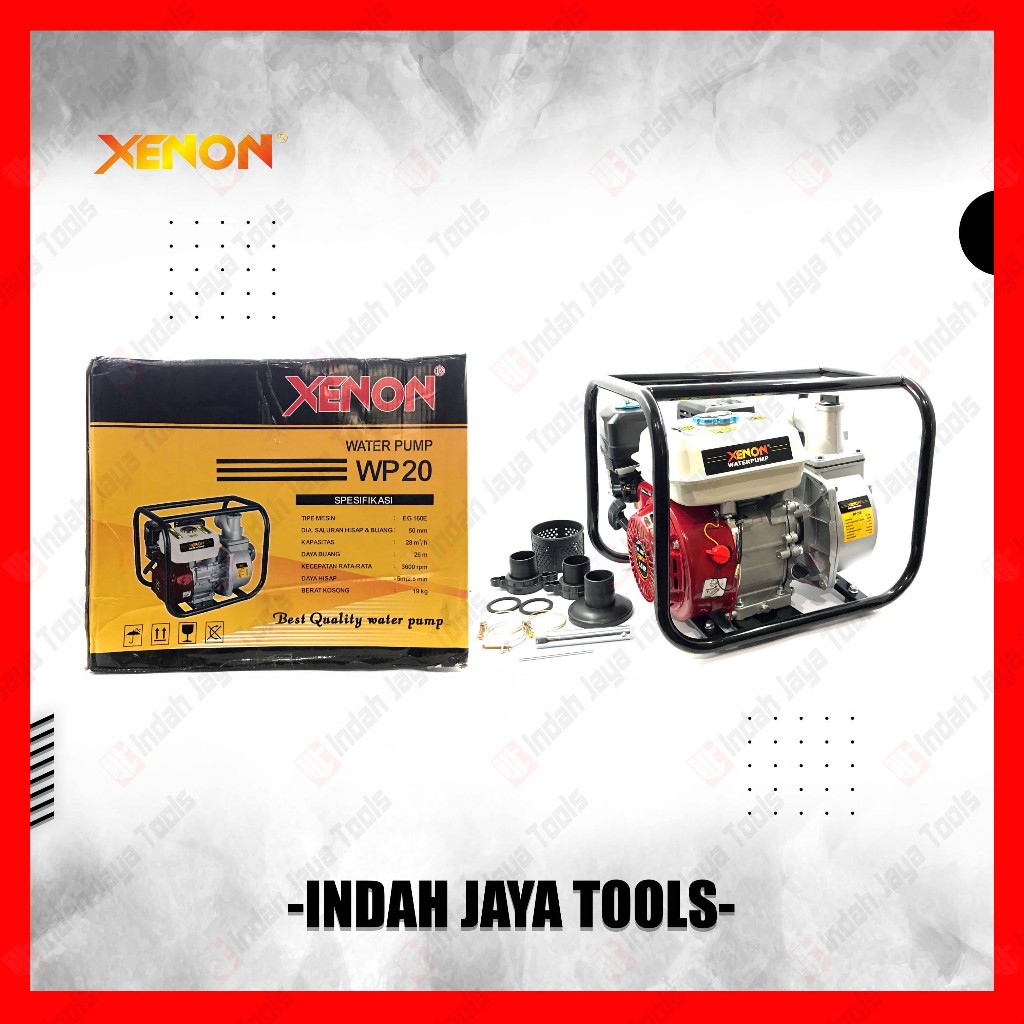 XENON WP20 Portable Water Pump 2" - Mesin Pompa Alkon Air Sawah Taman Irigasi