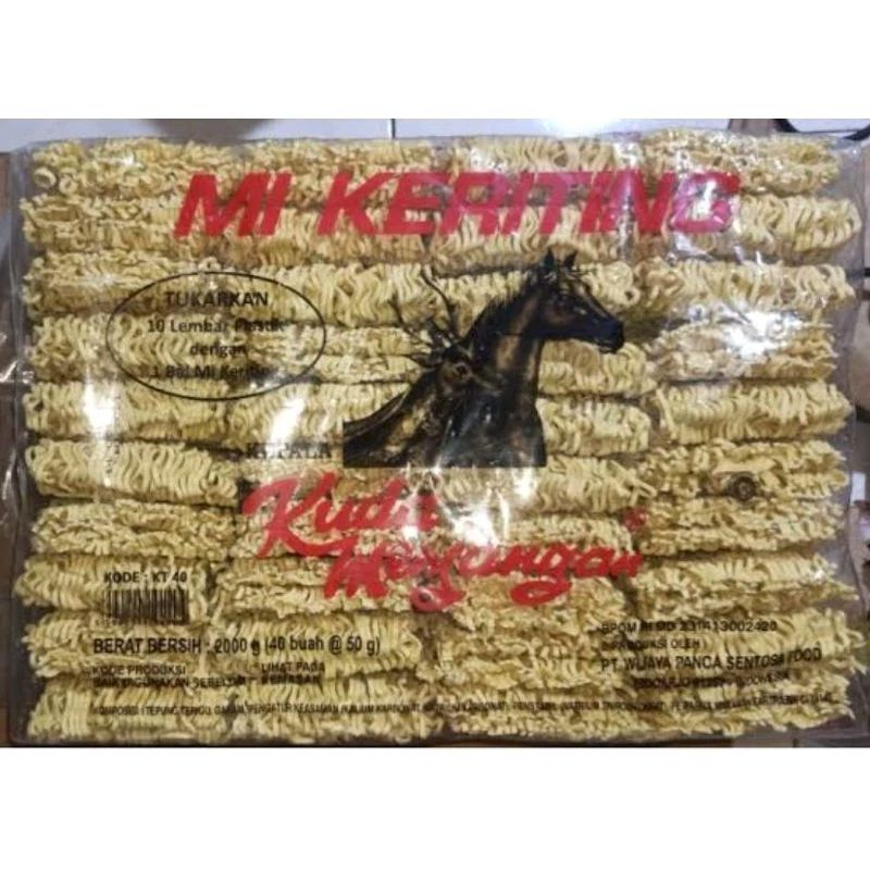 

MIE MENJANGAN KERITING KT40 ISI 40