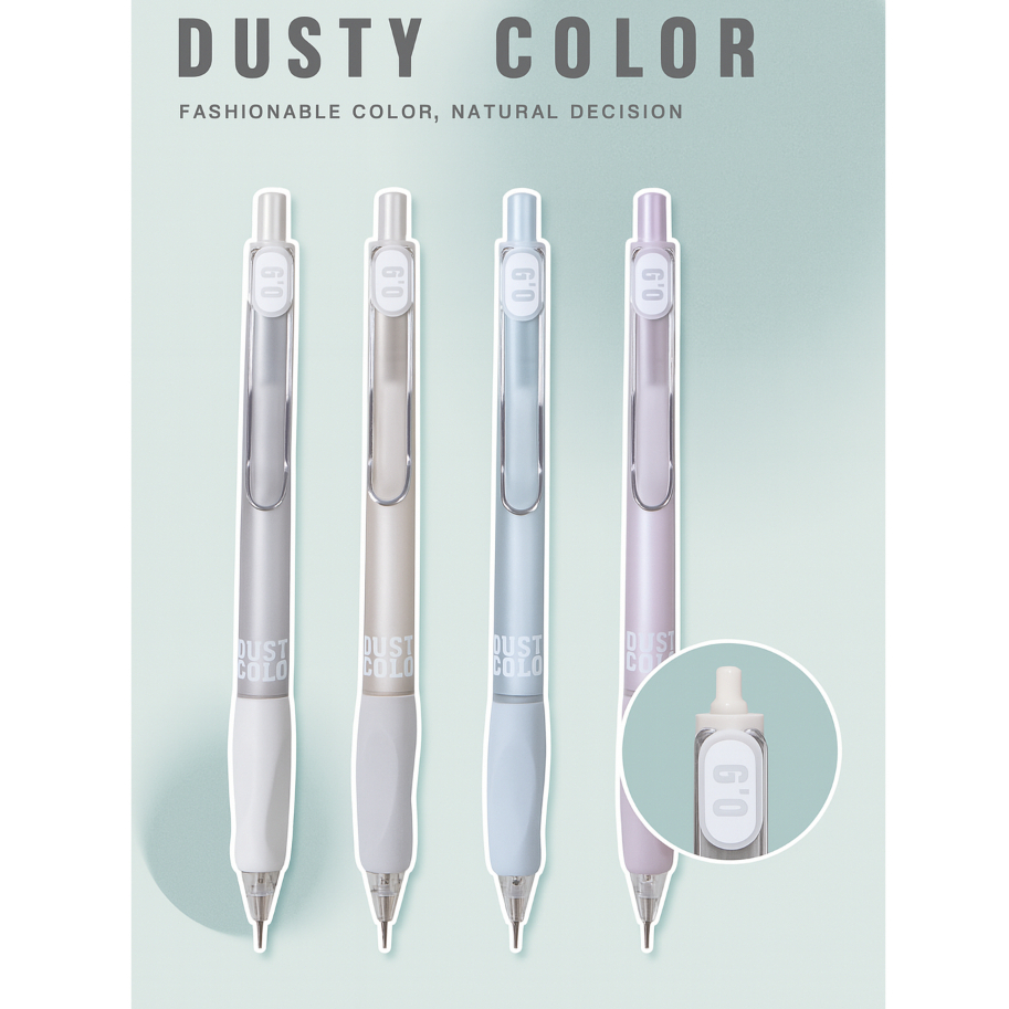 

MP8261 Pensil Mekanik 0.9mm Dusty Color | Mechanical Pencil Grip Empuk Warna Pastel Sekolah & Kantor