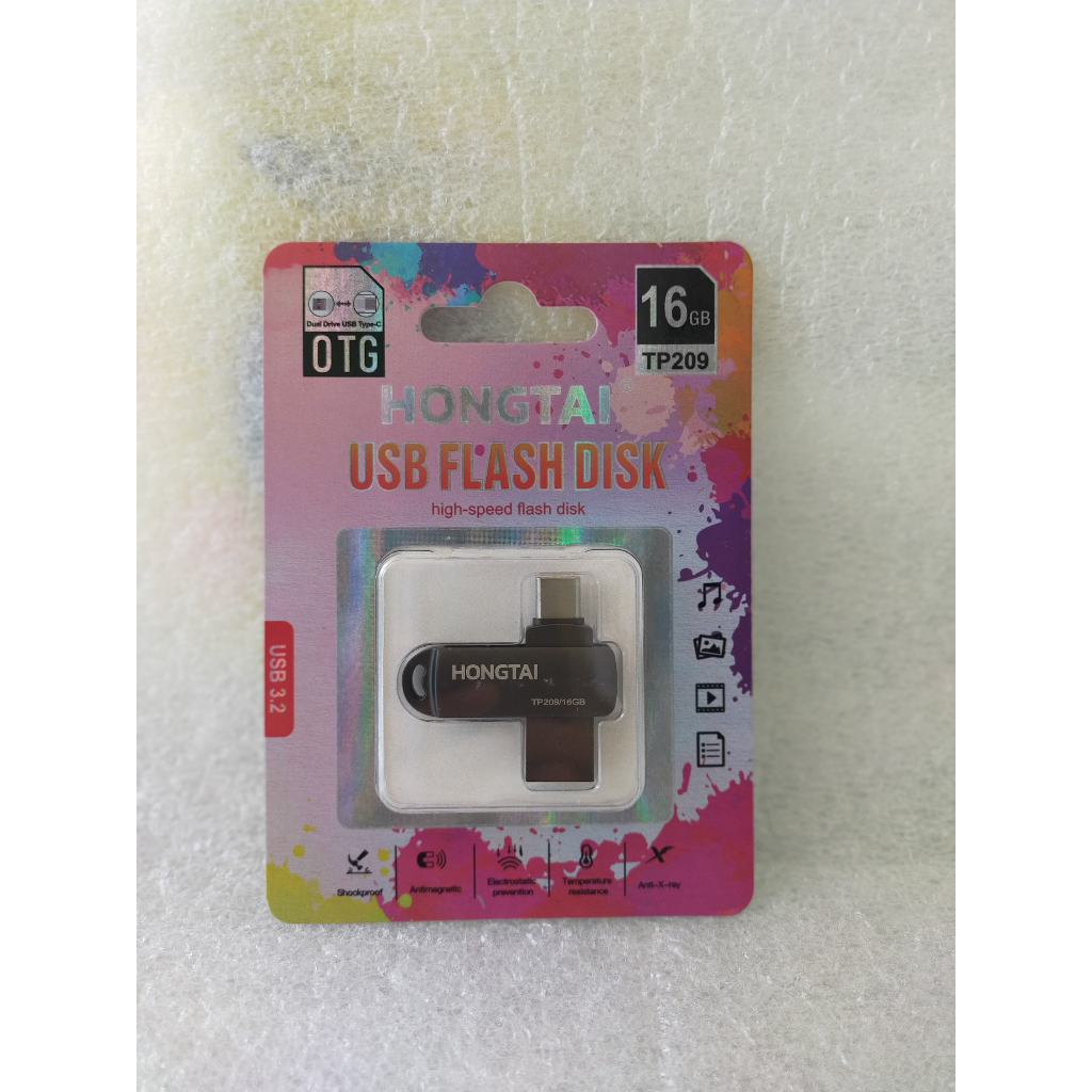 HONGTAI FLASHDISK OTG 16GB / 32GB / 64GB TP209 TYPE C