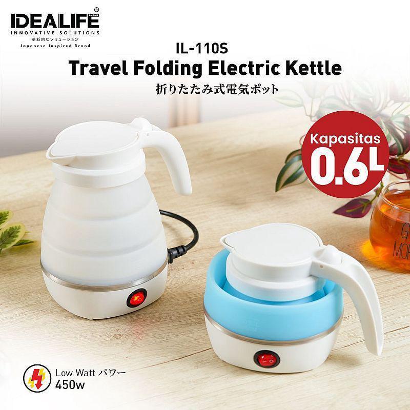 Teko Listrik Lipat Idealife Il 110s Travel Folding Electric Kettle - Teko Listrik Lipat (0.6liter)