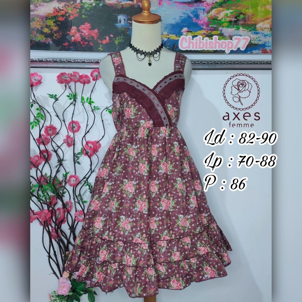 Axes Femme dress vintage shabby