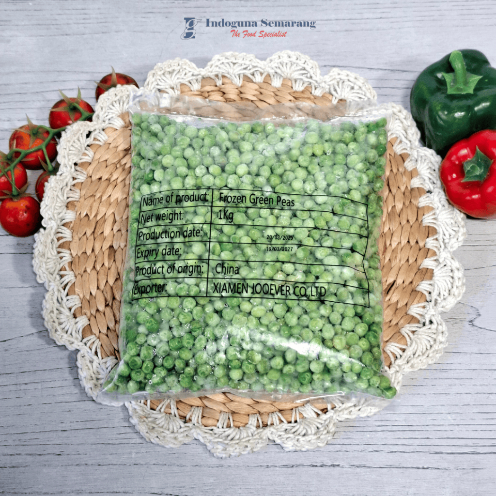 

FROZEN GREEN PEAS 1 KG / KACANG POLONG FROZEN 1 KG