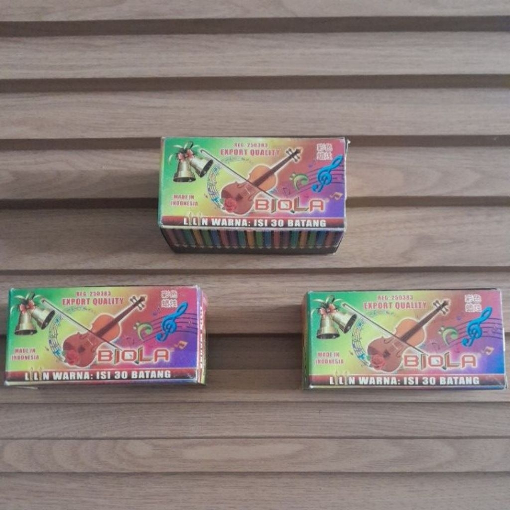 LILIN WARNA WARNI / LILIN WARNA BIOLA