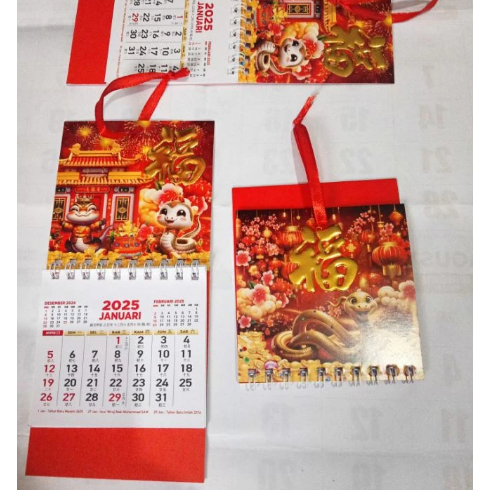 

Kalender Mini / Kalendar Bulanan Gantung / Hiasan Sovenir Tahun Baru