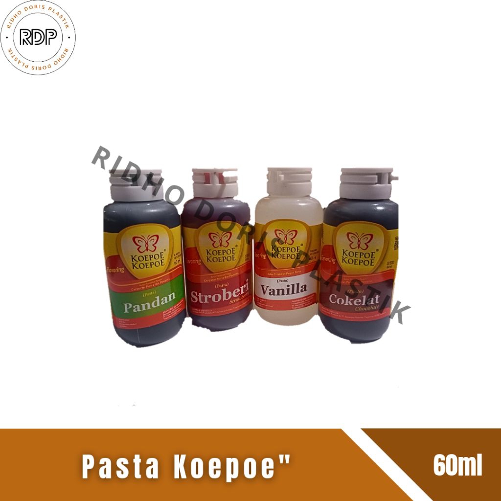 

Pasta/campuran perisa dan warna Koepoe