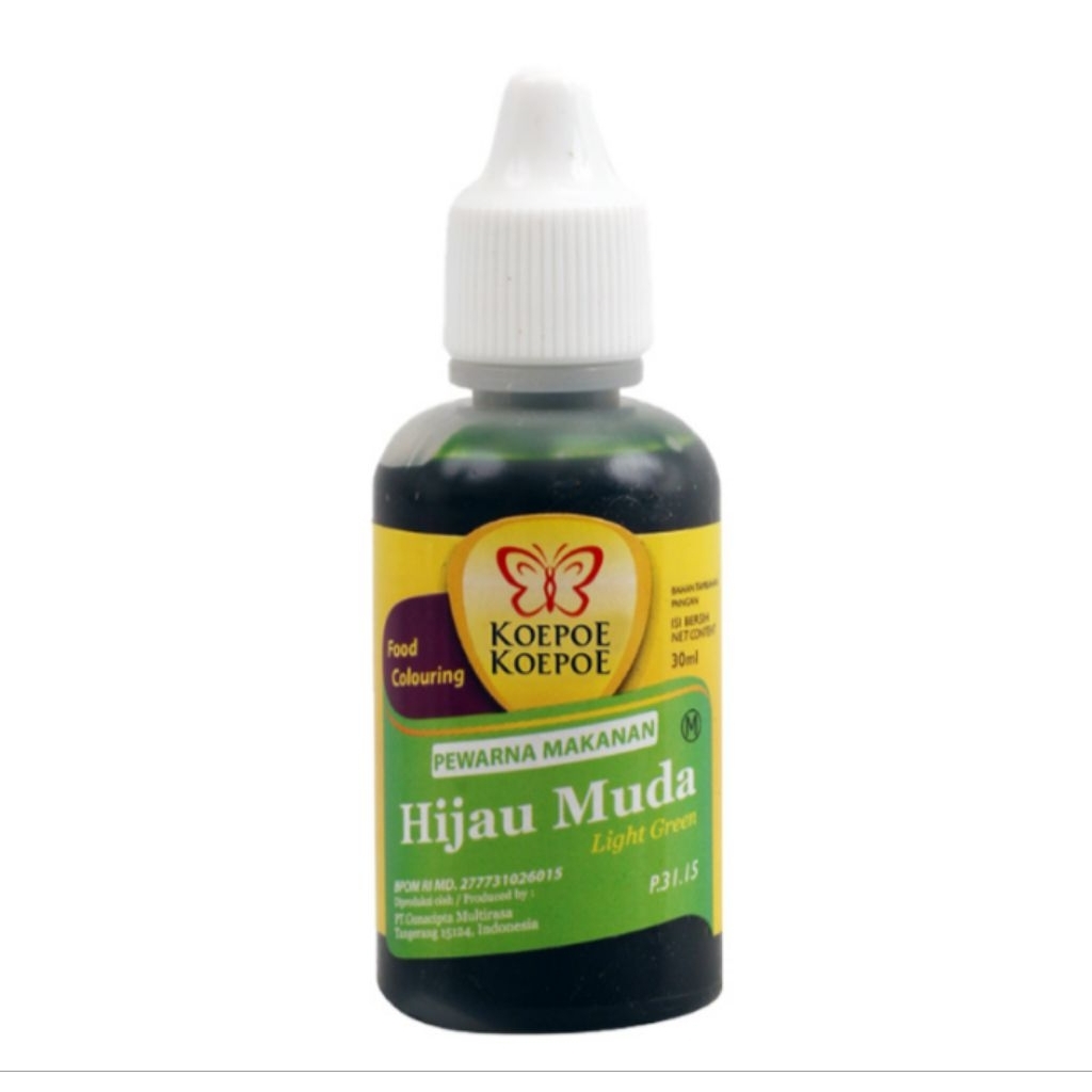 

Koepoe Koepoe Pewarna Makanan Hijau Mudah 30 ml