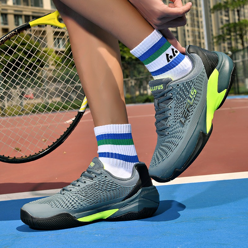 BIG PROMO LEFUS Sepatu Badminton Pria dan wanita umum Sepatu Bulutangkis Sepatu Olahraga Badminton