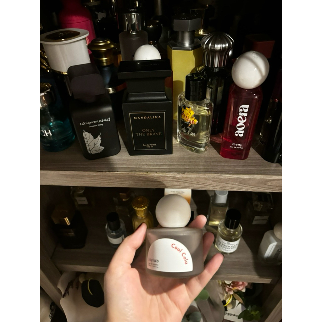 PRELOVED PARFUME JOYLAB COOL COLA MASIH 90%