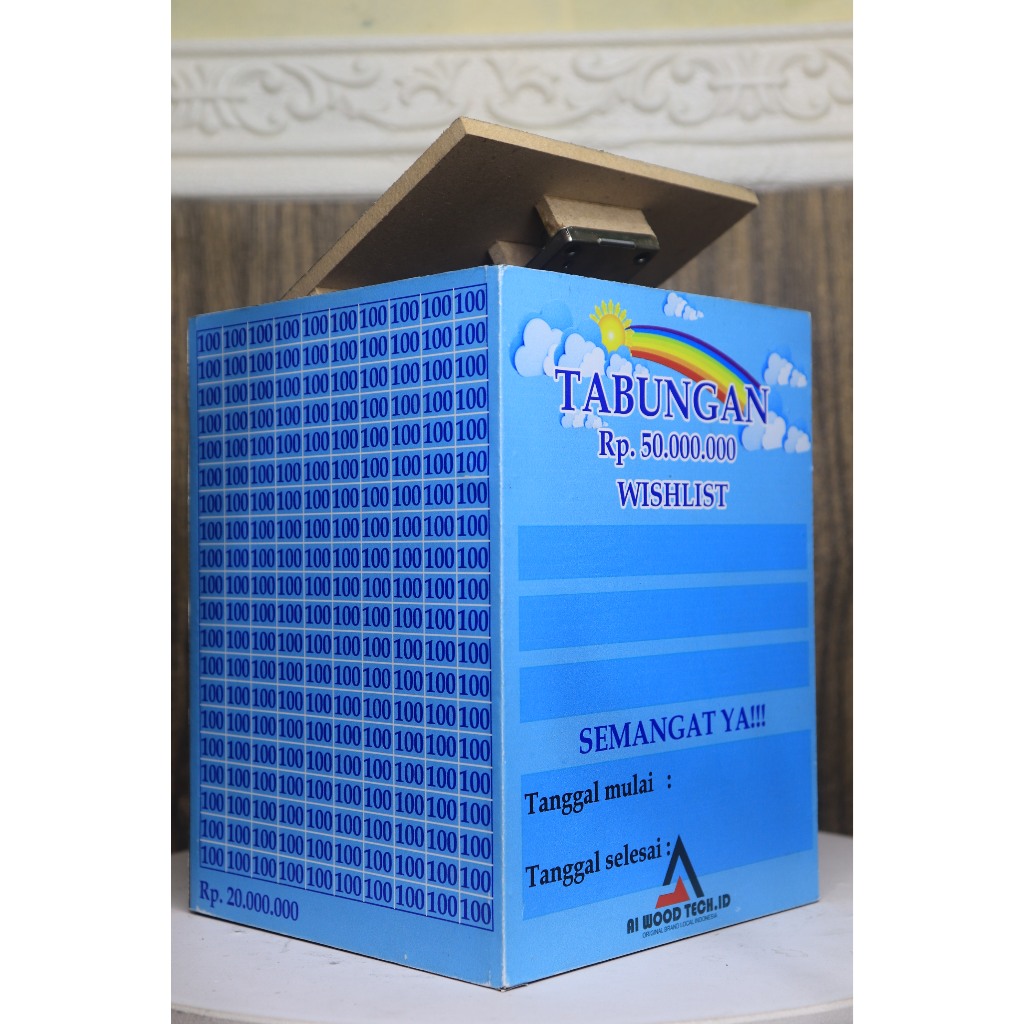 Celengan Target Jumbo 50juta 100k