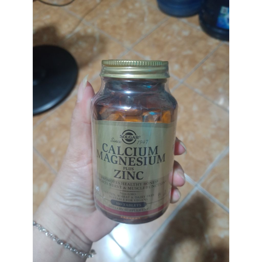 Solgar Calcium magnesium Zinc 100 tablet