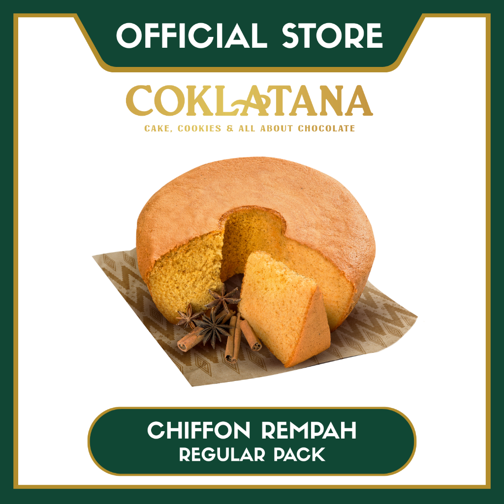 

Coklatana Bolu Chiffon Rempah Regular Pack