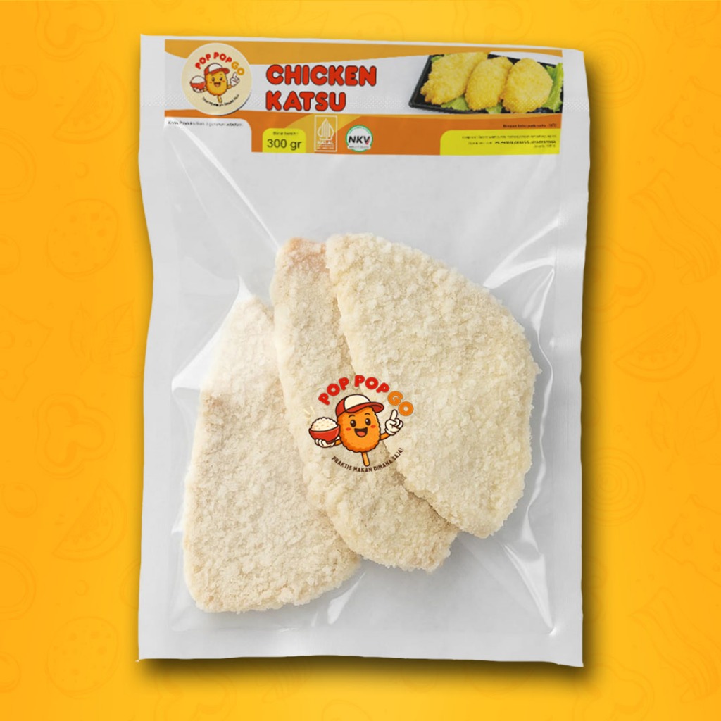 

Chicken Katsu Frozen Bento 300 gr – Siap Goreng, Halal, Tanpa Pengawet, Perfect Lunch Box Favorit Anak- Poppopgo