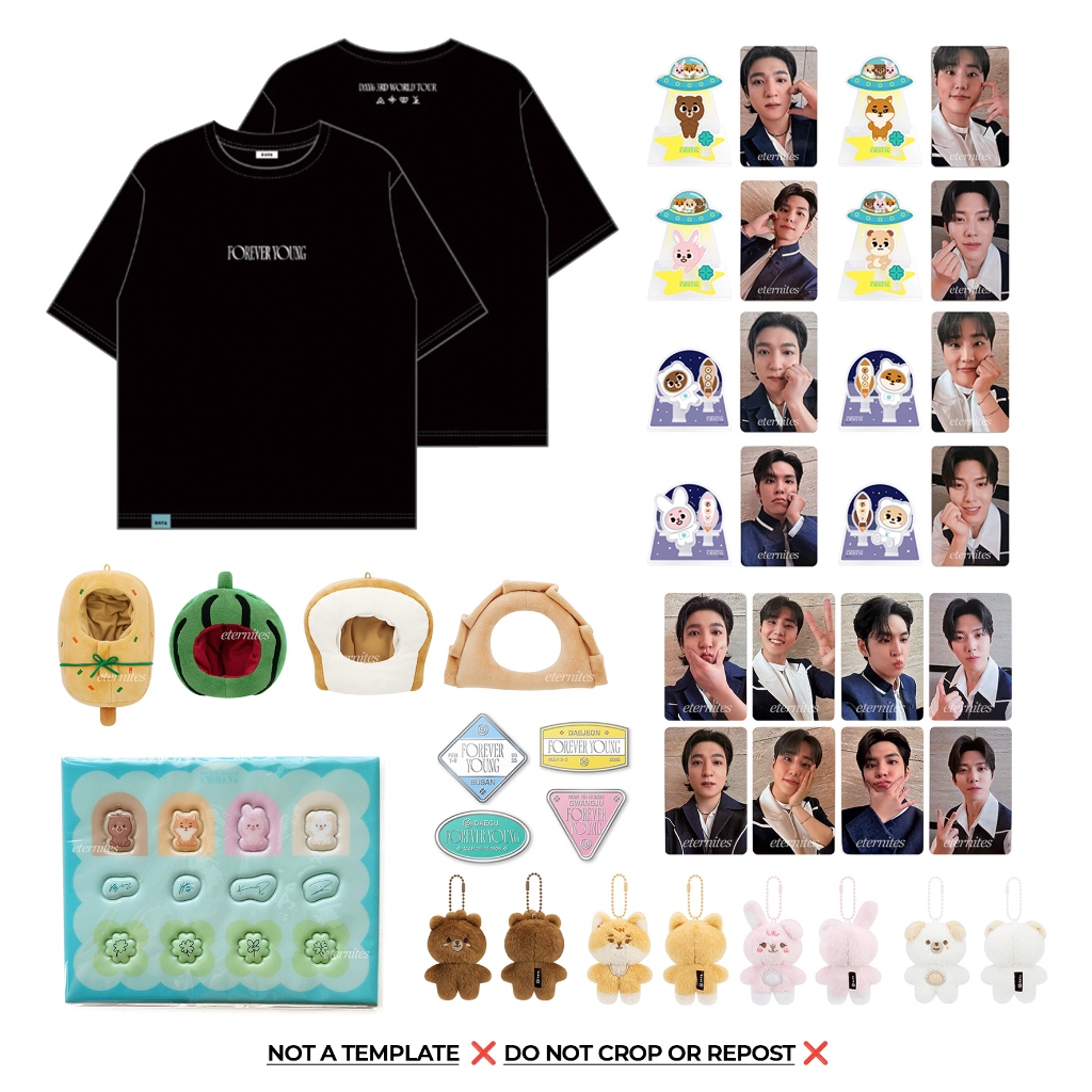 [ READY STOCK / OFFICIAL ] DAY6 FOREVER YOUNG PT. 1 PT. 2 BUSAN GWANGJU DAEGU DAEJEON PETIT MINI DEN