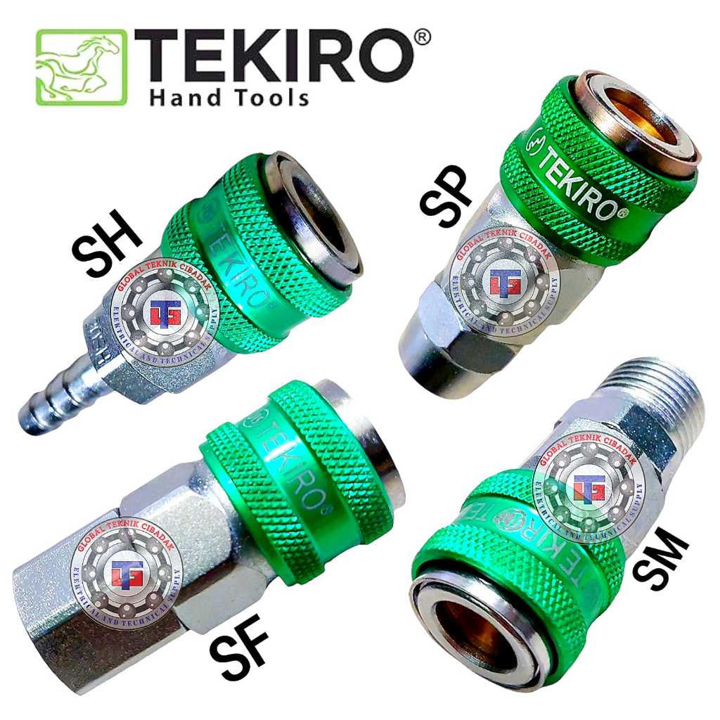 Tekiro Quick Coupler One Touch SH SP SF SM Air Quick Coupler One Touch