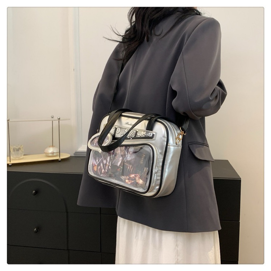 Tas Selempang Kulit Wanita Tas Cewek Bahu Ketiak Japanese Shoulder ITA Bag BN 2449