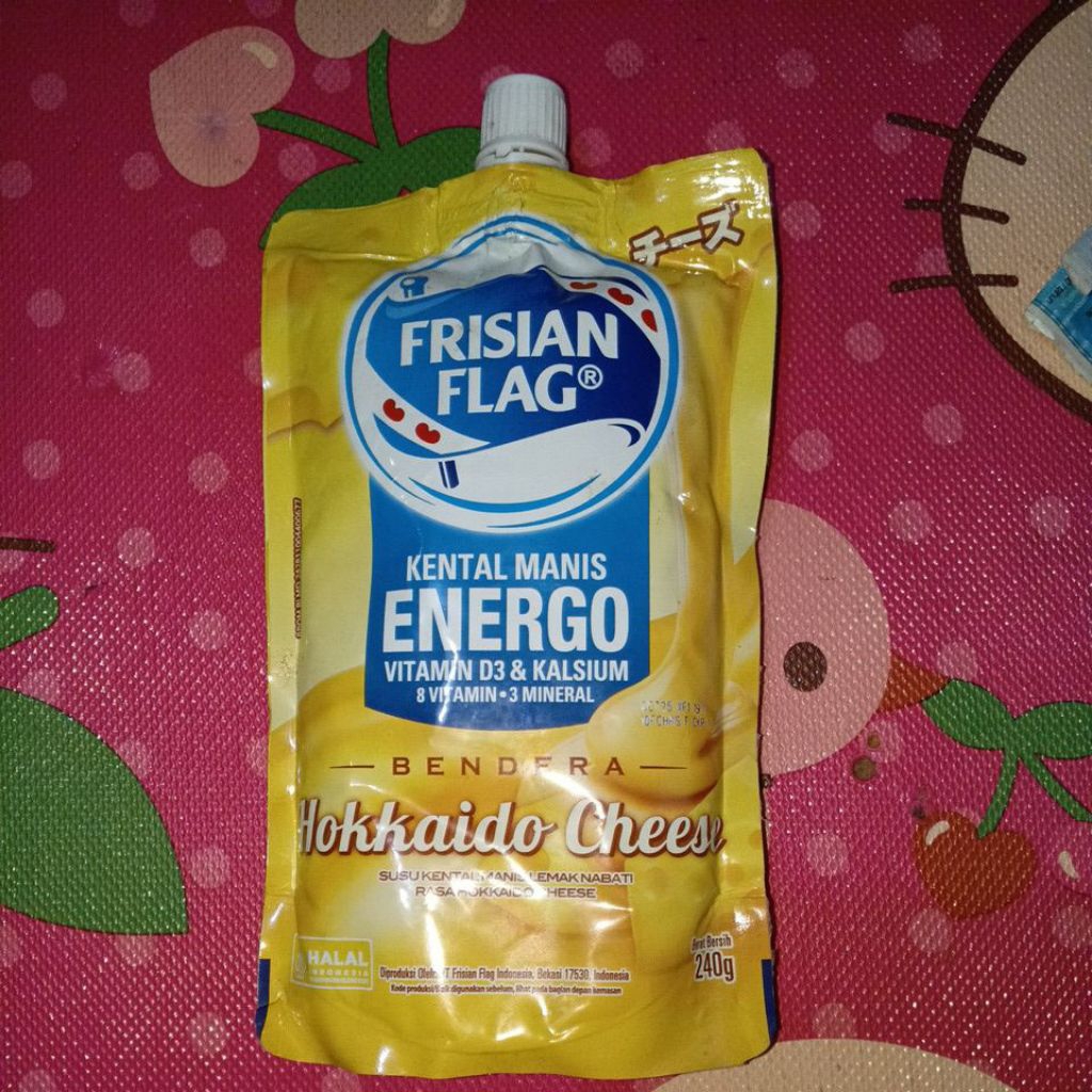 

Frisian flag pouch energo hokaido cheese 240gr