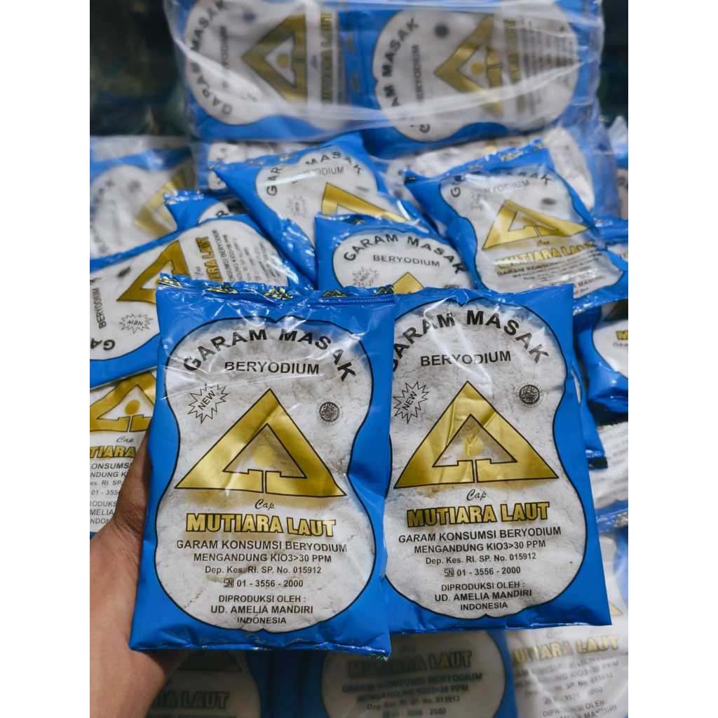 

20 PCS GARAM MASAK BERYODIUM BUMBU DAPUR 100 GRAM