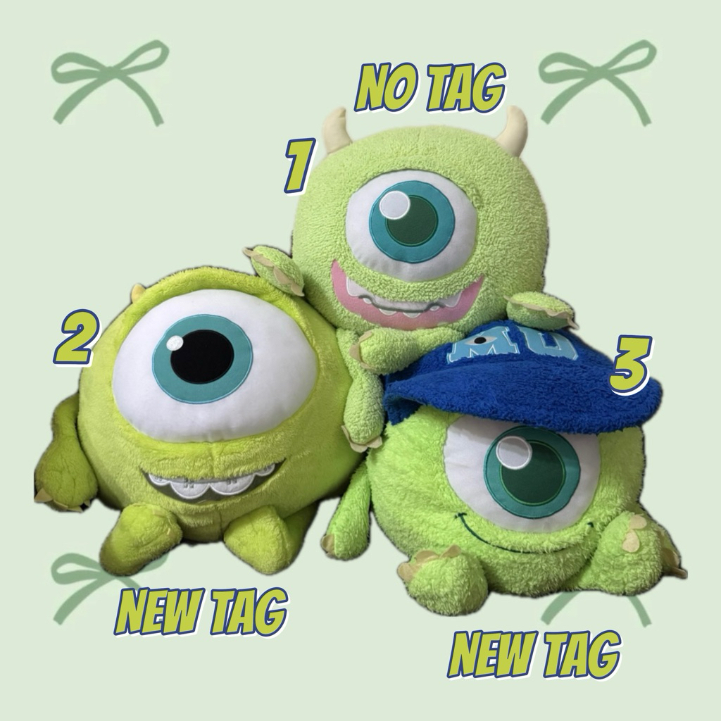 Boneka Mike Wazowski Monster University MU Monster Inc