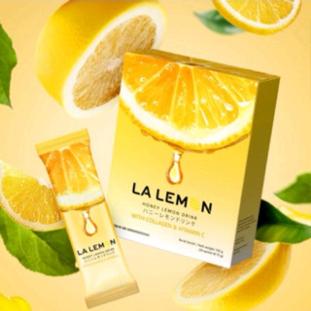 

Lalemon Honey Lemon Fiber Drink with Collagen & Vit C