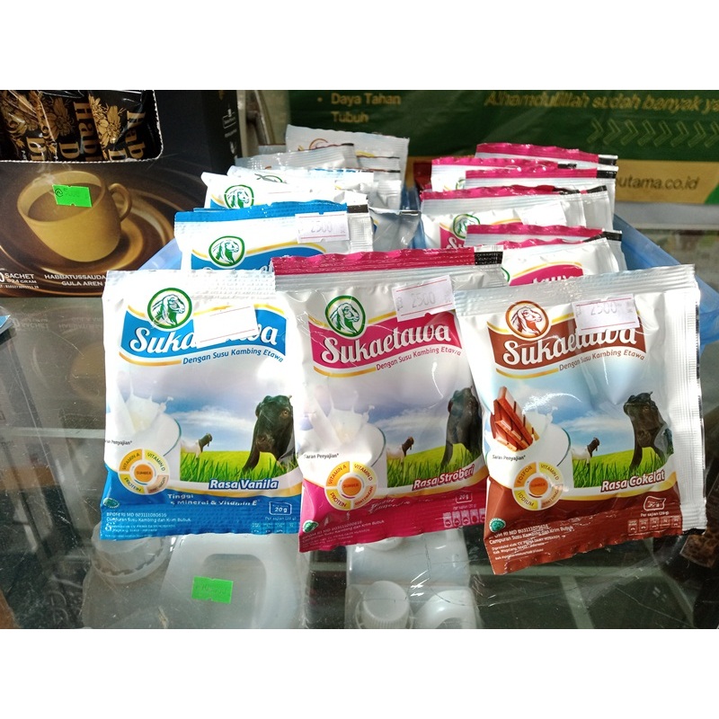 

SUSU KAMBING SUKAETAWA untuk lambung, pernafasan dan tulang sendi